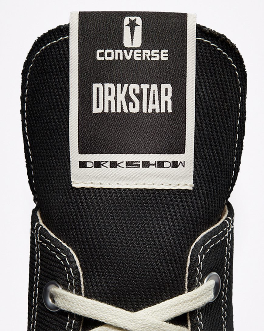 Zapatillas Altas Converse x DRKSHDW DRKSTAR Chuck 70 Hombre Negras | PE L04872